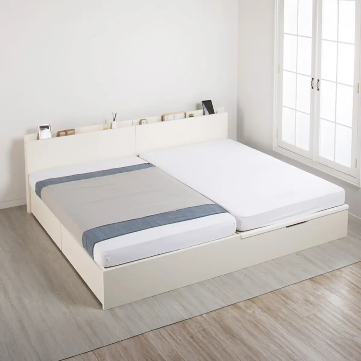 連結できるベッド 画像2